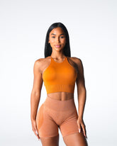 Terracotta Embrace Seamless Bra Terracotta | NVGTN New