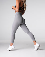 Grey Performance Seamless Leggings Grey | NVGTN US