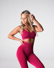 Winterberry Cascade Seamless Bra Winterberry | NVGTN Outlet