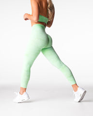 Pistachio Digital Seamless Leggings Pistachio | NVGTN New