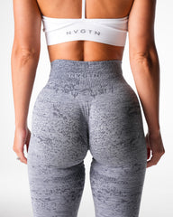 Grey Digital Seamless Leggings Grey | NVGTN For Sale