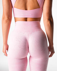 Baby Pink Digital Seamless Leggings Baby Pink | NVGTN Online