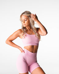 Baby Pink Empower Seamless Bra Baby Pink | NVGTN For Sale