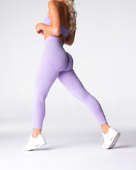 Lilac Geo Seamless Leggings Lilac | NVGTN For Sale