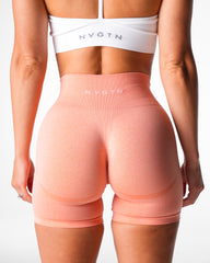 Peach Contour Seamless Shorts Peach | NVGTN Discount