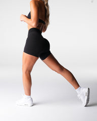 Black Digital Seamless Shorts Black | NVGTN Online