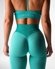 Turquoise Knockout Seamless Leggings Turquoise | NVGTN For Sale