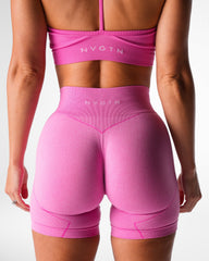 Bubble Gum Pink Figure Seamless Shorts Bubble Gum Pink | NVGTN Discount