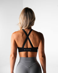 Black Endeavor Seamless Bra Black | NVGTN US