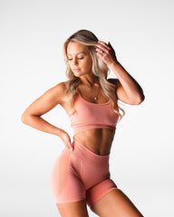 Peach Wander Seamless Bra Peach | NVGTN Outlet