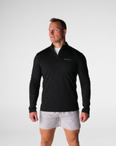 Black Skyline Quarter Zip Black | NVGTN Discount