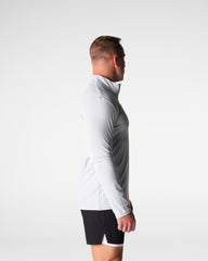 Light Grey Skyline Quarter Zip Light Grey | NVGTN For Sale