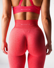 Candy Apple Iconic Seamless Flare Leggings Candy Apple | NVGTN For Sale