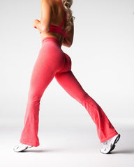 Candy Apple Iconic Seamless Flare Leggings Candy Apple | NVGTN For Sale