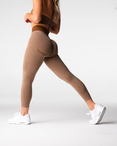 Mocha Knockout Seamless Leggings Mocha | NVGTN Online Shop
