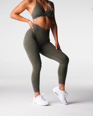 Evergreen Breakthrough Seamless Leggings Evergreen | NVGTN For Sale
