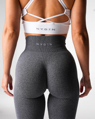 Black Speckled Iconic Seamless Flare Leggings Black Speckled | NVGTN Online Shop
