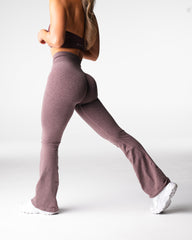 Mulberry Brown Iconic Seamless Flare Leggings Mulberry Brown | NVGTN Near Me