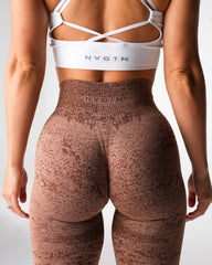 Gingerbread Digital Seamless Leggings Gingerbread | NVGTN Outlet