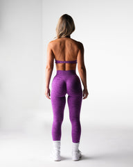 Ultraviolet Breakthrough Stunner Seamless Halter Bra Ultraviolet | NVGTN Sale