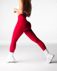 Cherry Red Discover Seamless Leggings Cherry Red | NVGTN Online