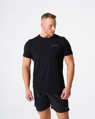 Black Pulse Fitted Tee Black | NVGTN Discount