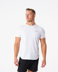 White Pulse Fitted Tee White | NVGTN US