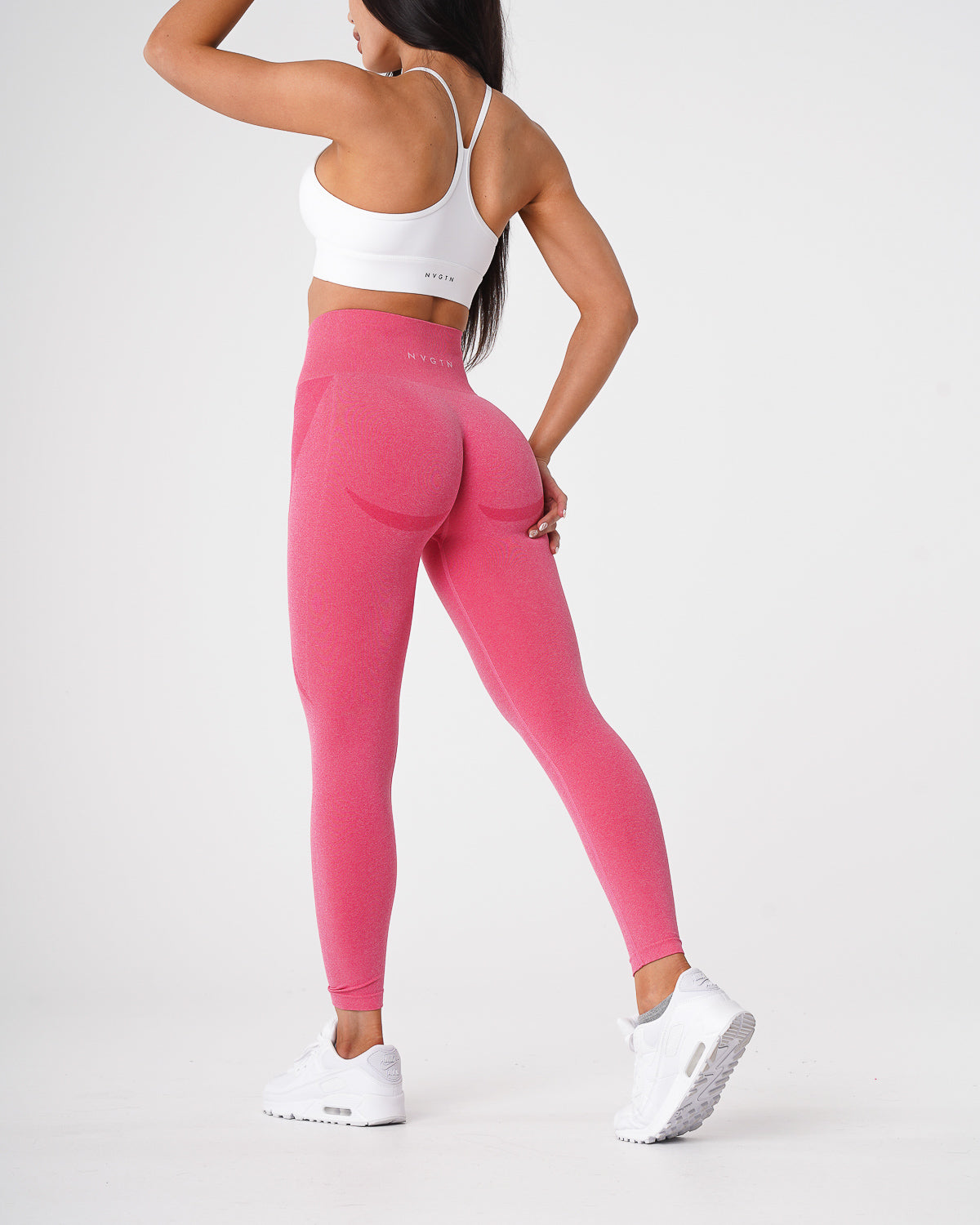 Hot Pink Contour Seamless Leggings Hot Pink | NVGTN For Sale