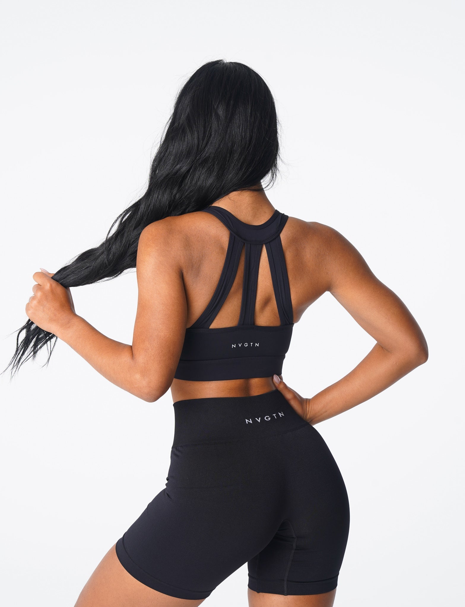 Black Trio Bra Black | NVGTN Online Shop