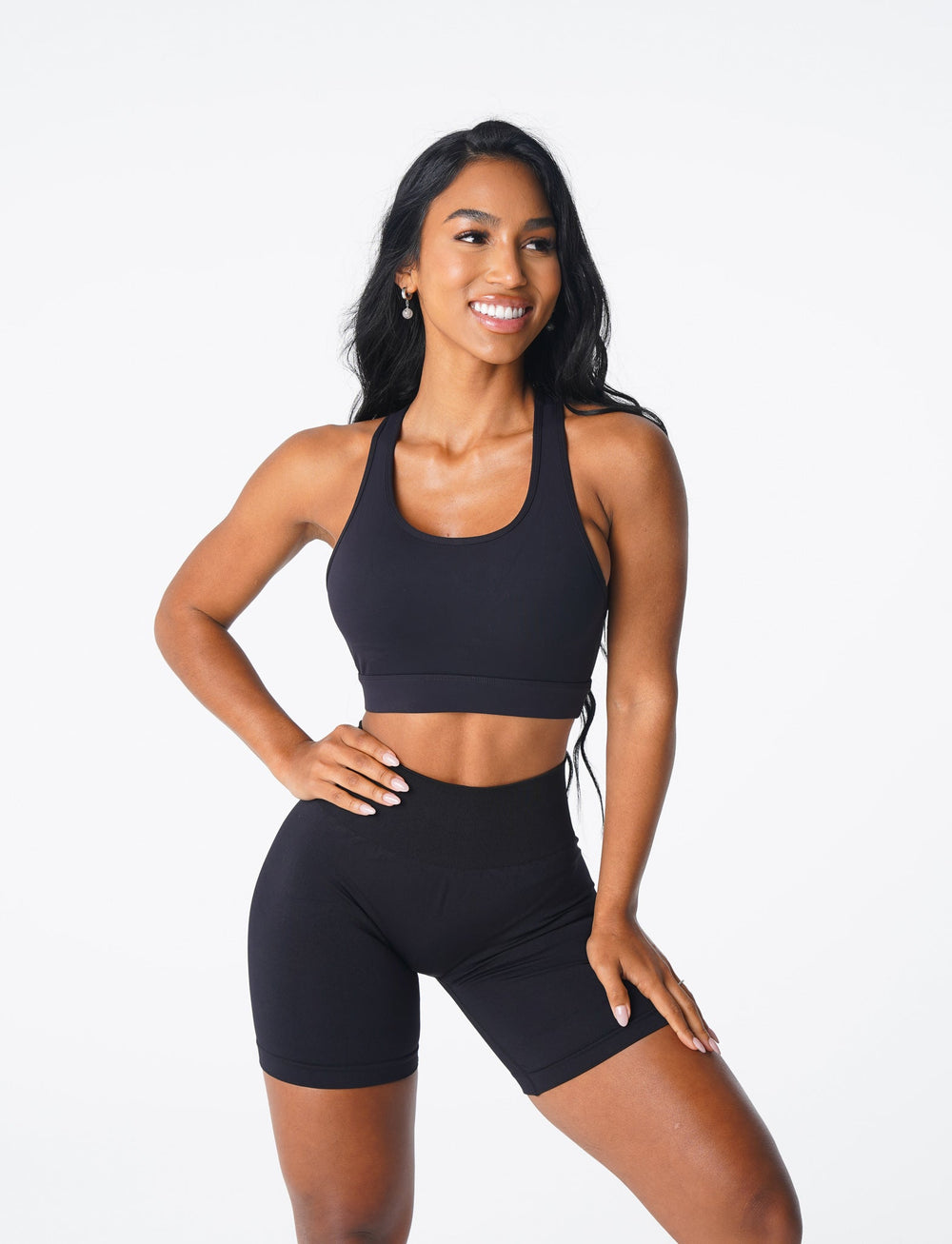 Black Trio Bra Black | NVGTN Online Shop