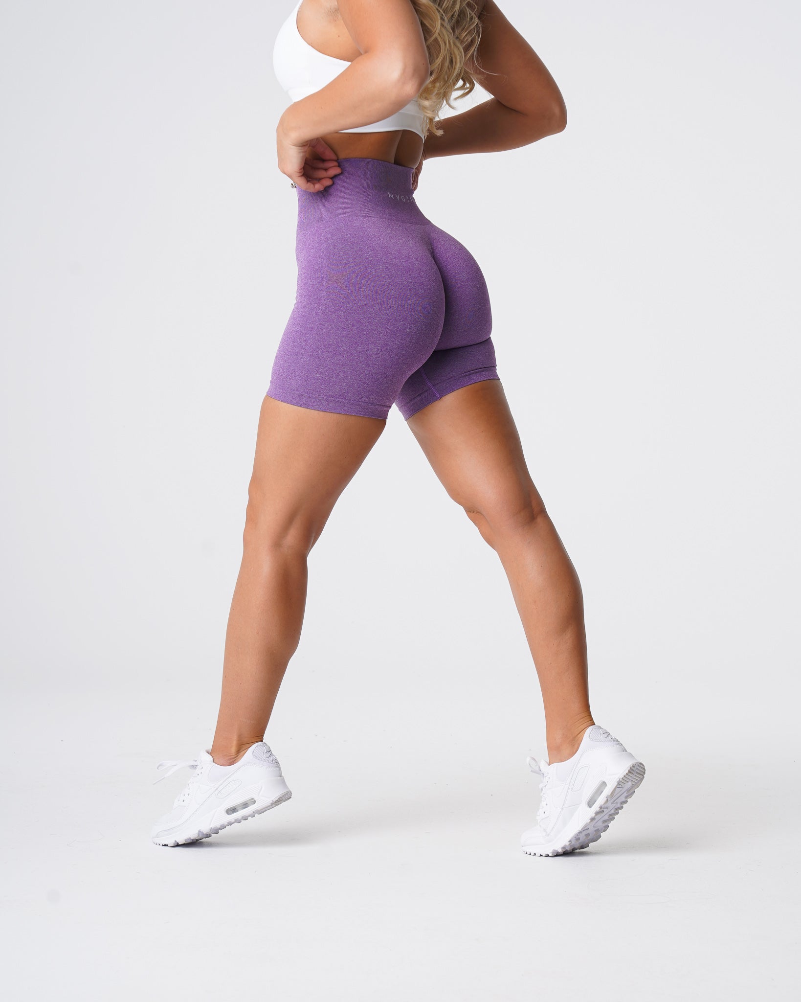 Violet Pro Seamless Shorts Violet | NVGTN New