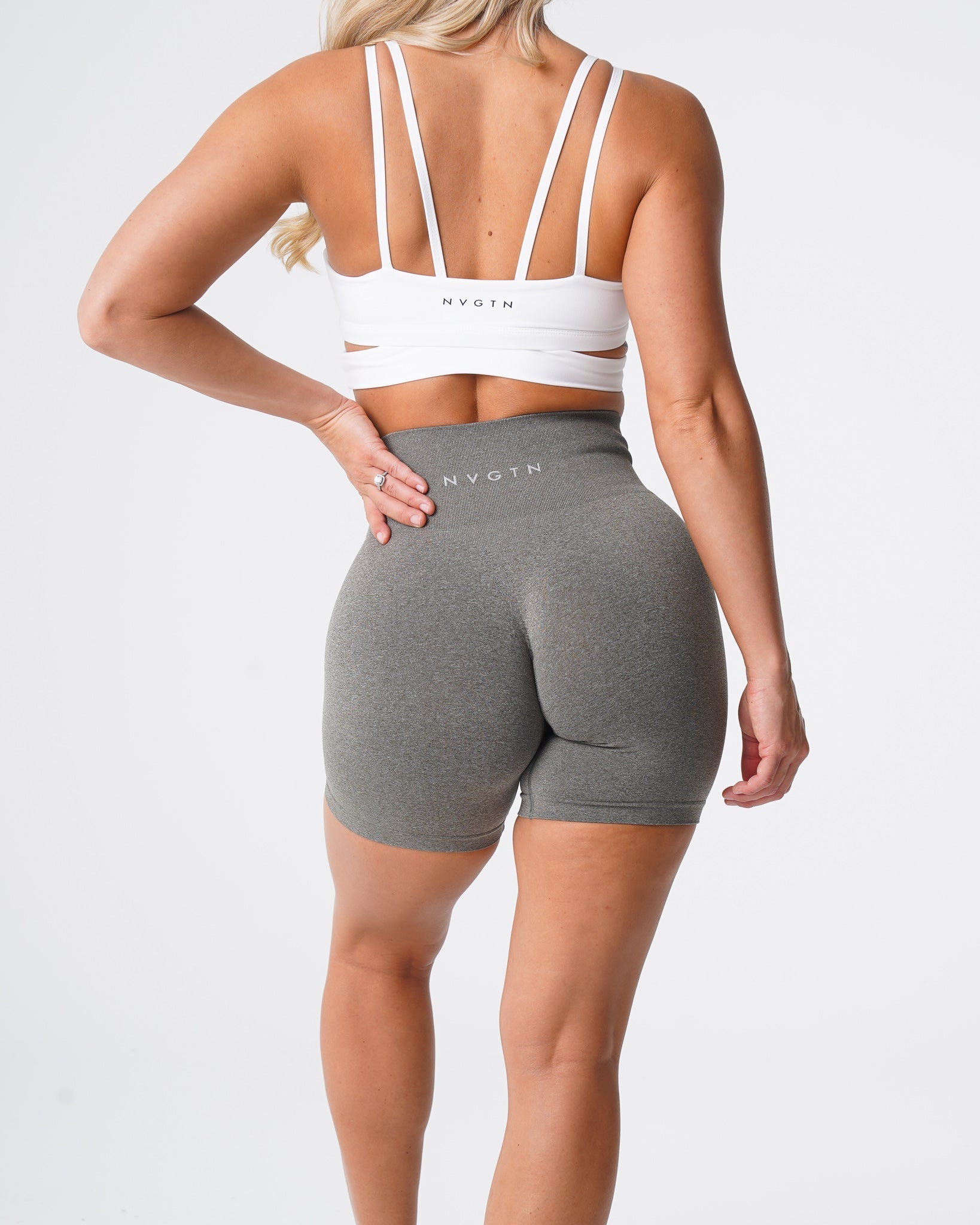 Khaki Green Pro Seamless Shorts Khaki Green | NVGTN US