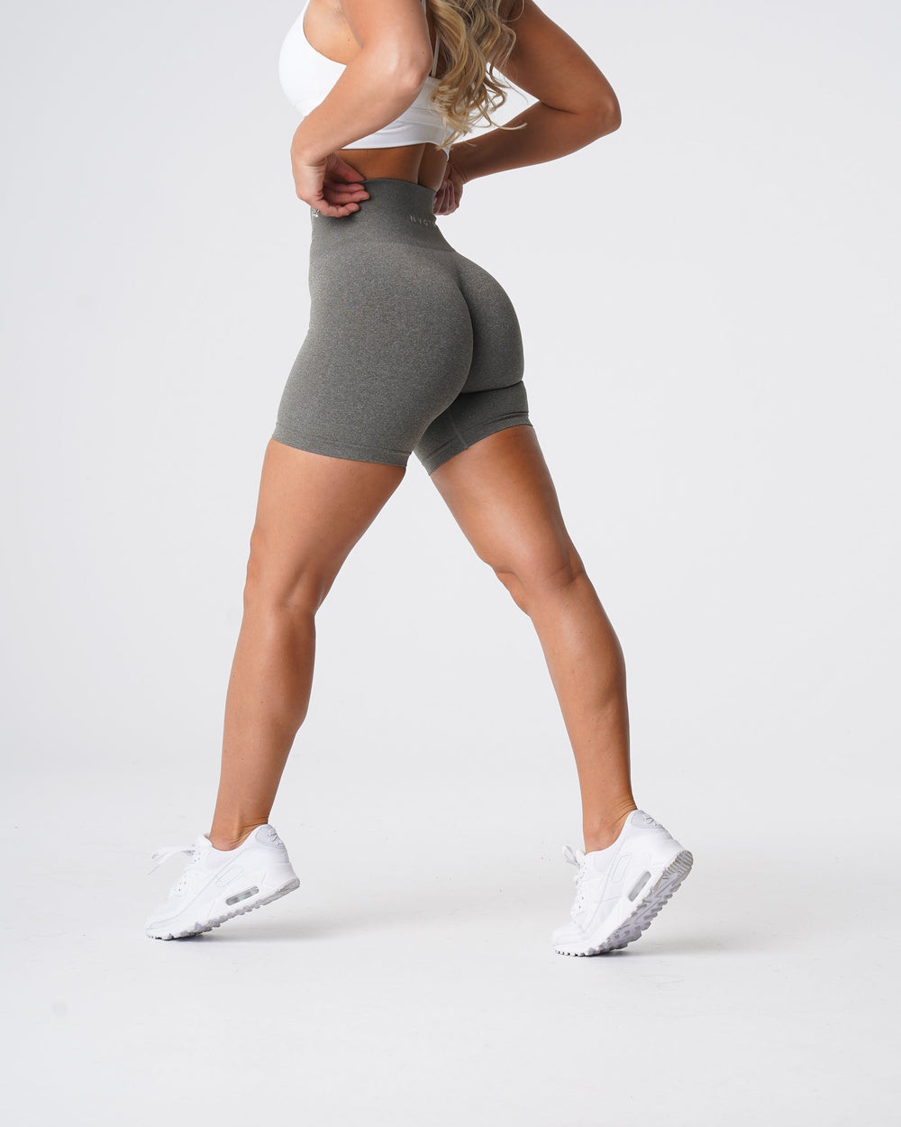 Khaki Green Pro Seamless Shorts Khaki Green | NVGTN US