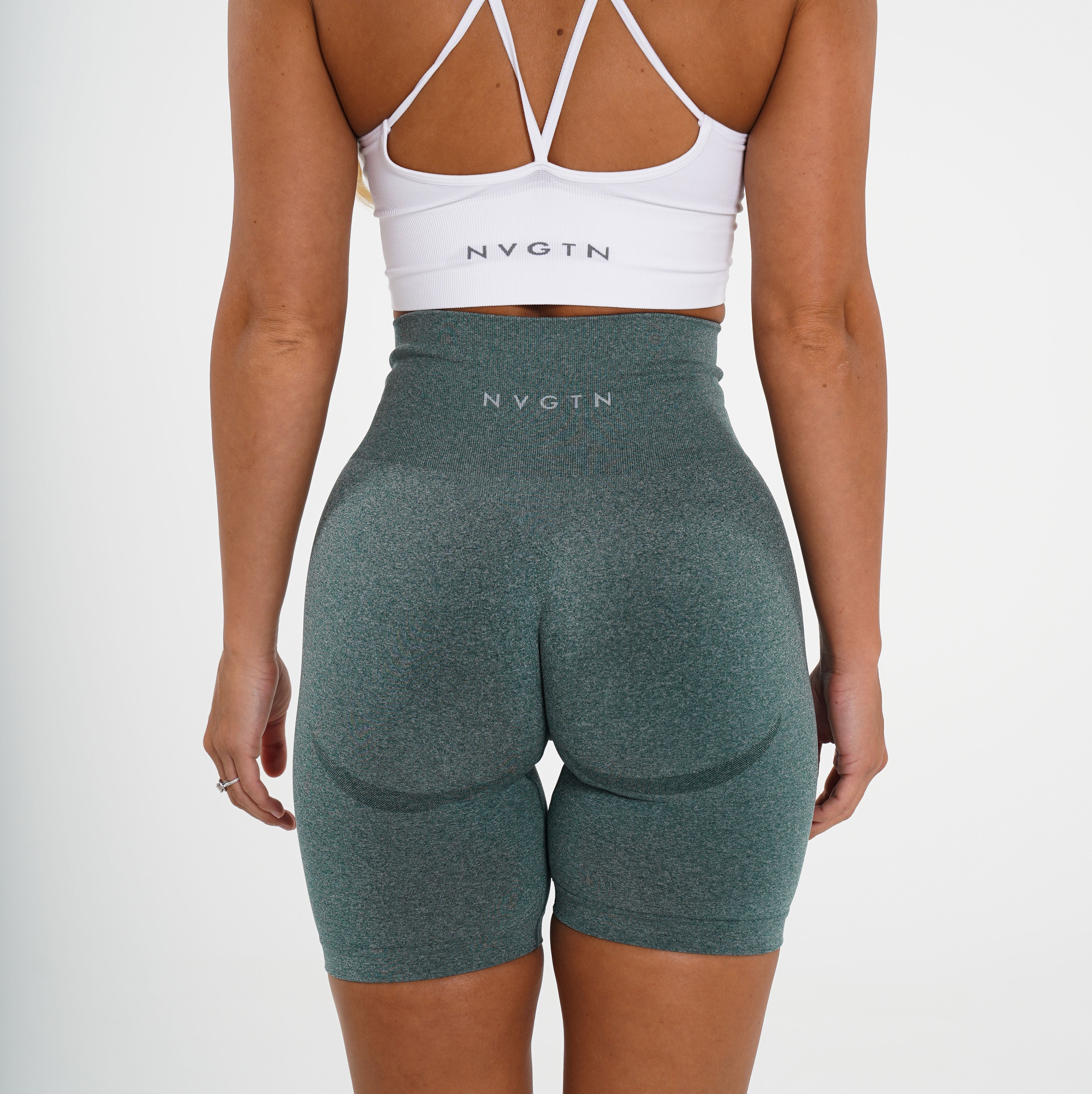 Forest Green Biker Shorts Forest Green | NVGTN New