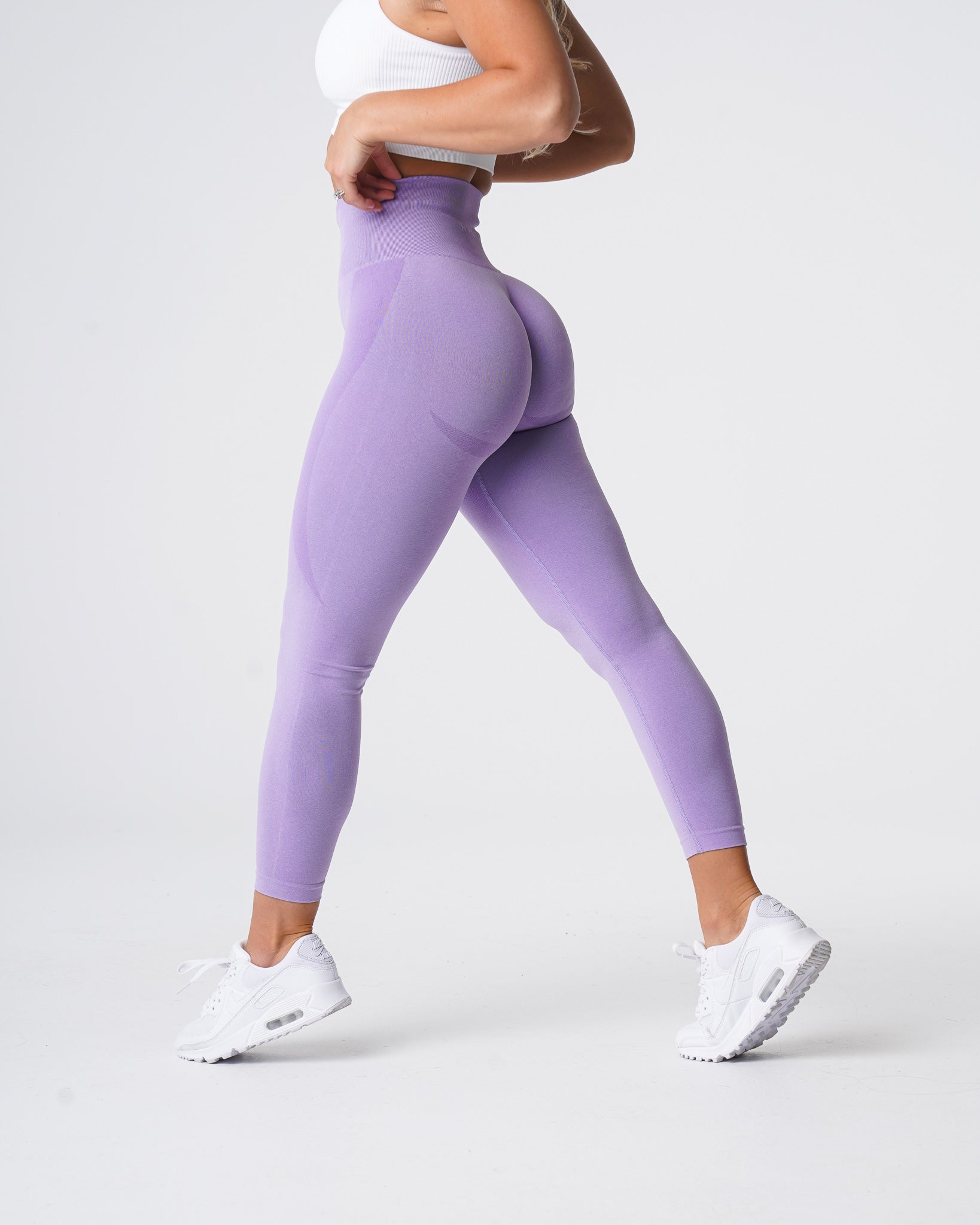 Lilac Contour Seamless Leggings Lilac | NVGTN Online Shop