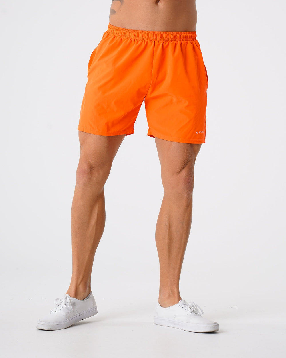Orange Flex Shorts Orange | NVGTN For Sale