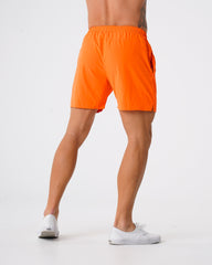 Orange Flex Shorts Orange | NVGTN For Sale
