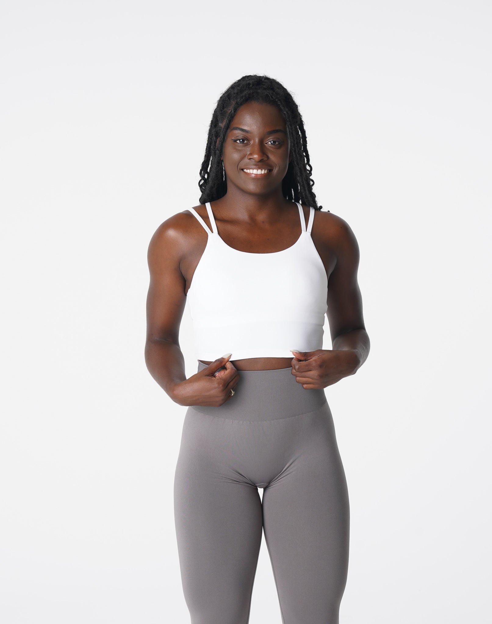White Poise Bra Top White | NVGTN US