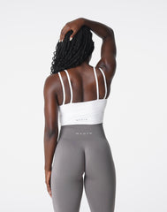 White Poise Bra Top White | NVGTN US
