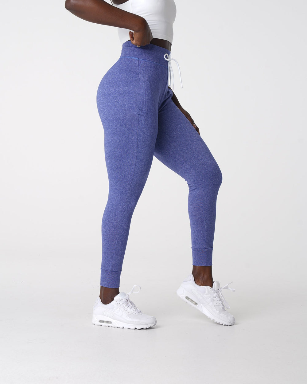 Sapphire Blue Joggers Sapphire Blue | NVGTN For Sale