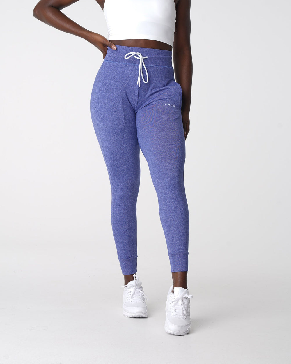 Sapphire Blue Joggers Sapphire Blue | NVGTN For Sale