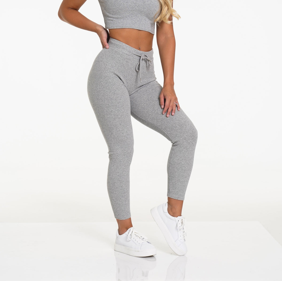 Grey Lazy Day Lounge Bottoms Grey | NVGTN Online
