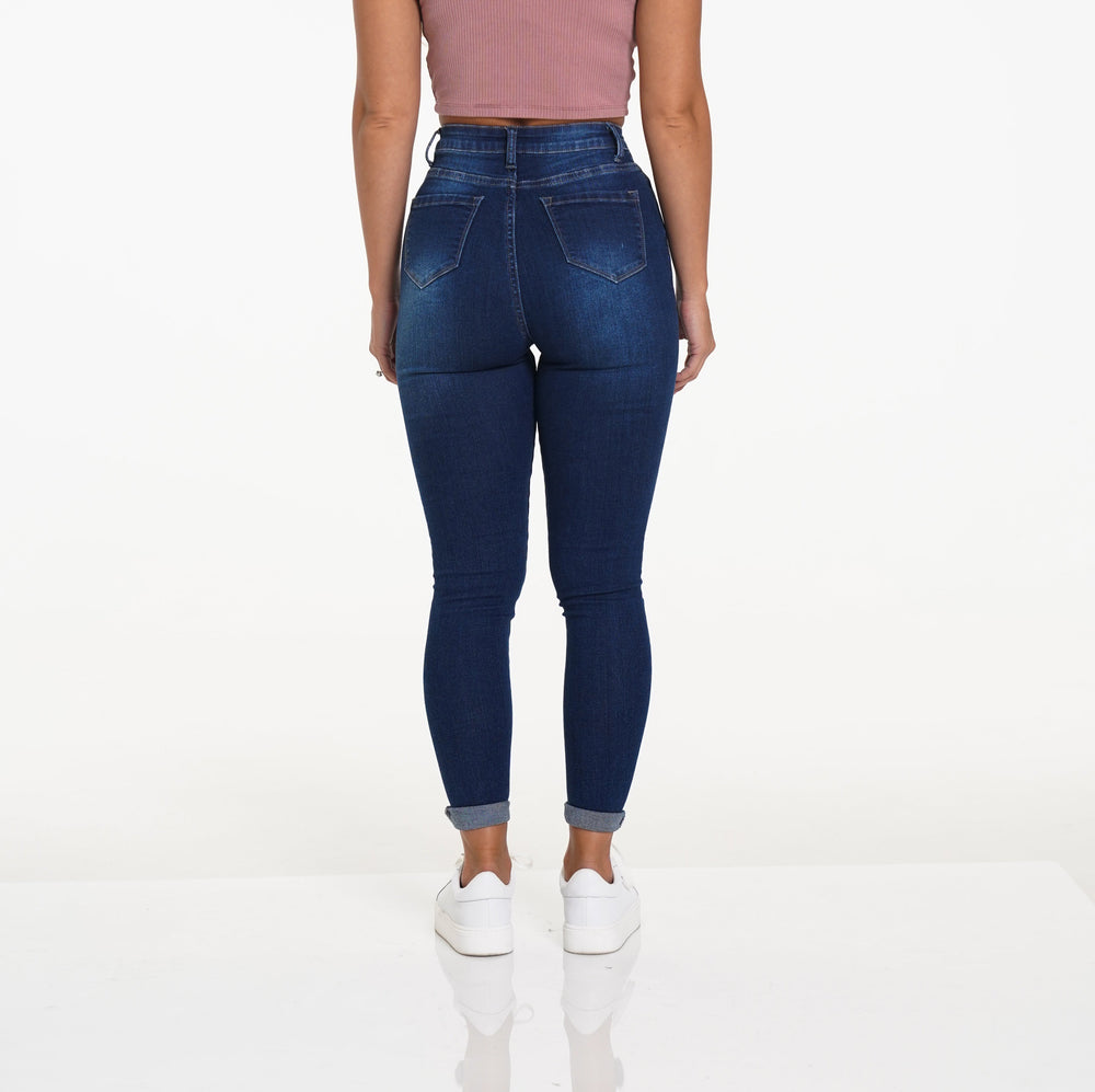 Navishape Dark Wash Jeans Dark Wash | NVGTN For Sale