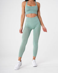 Sage Green Contour Seamless Leggings Sage Green | NVGTN Discount