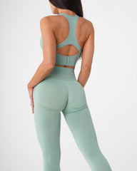 Sage Green Contour Seamless Leggings Sage Green | NVGTN Discount
