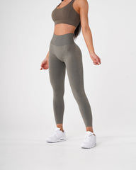 Khaki Green Curve Seamless Leggings Khaki Green | NVGTN Near Me
