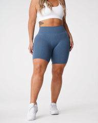 Slate Blue Pro Seamless Shorts Slate Blue | NVGTN Outlet