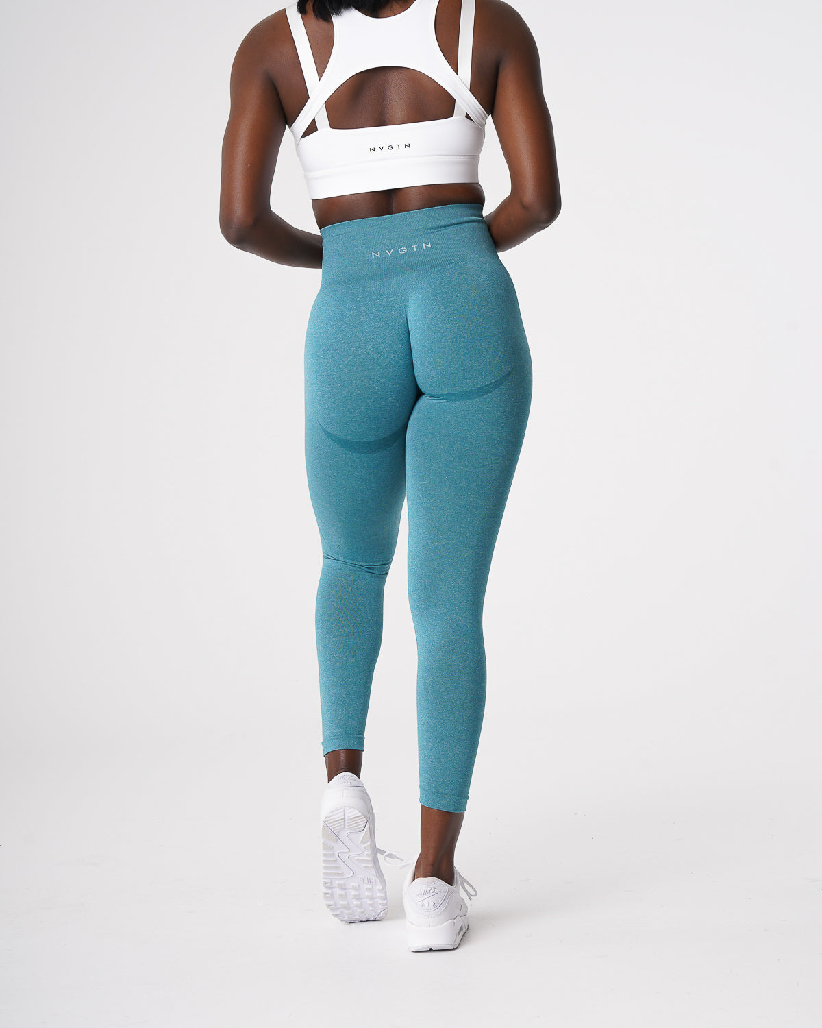 Teal Contour Seamless Leggings Teal | NVGTN Sale