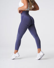 Indigo Contour Seamless Leggings Indigo | NVGTN New
