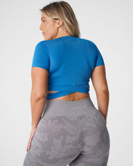 Cobalt Crossbody Tee Cobalt | NVGTN Online Shop